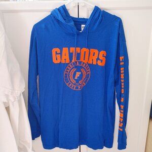 PINK Victoria's Secret Florida Gators College Hooded LS Top - Small